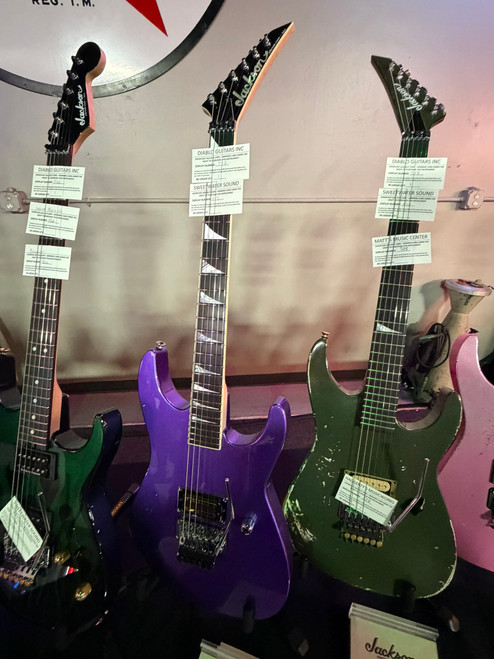 2026 USA JACKSON CUSTOM SHOP / SPECIAL EDITION DINKY \ PLUM CRAZY PURPLE