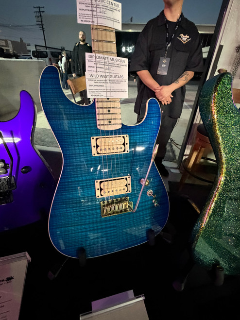 2026 USA CHARVEL  CUSTOM SHOP / SPECIAL EDITION SAN DIMAS \ CHLORINE TRANSPARENT