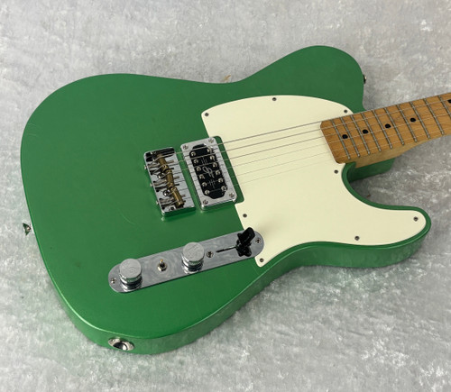 USA Fiam Esquire electric guitar in mint green with bag