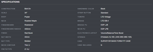 PRE-ORDER - 2026 LTD SURVEYOR-204DX DX SERIES BASS \ RED BURST