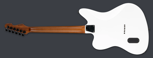 PRE-ORDER - 2026 LTD DELUXE XJ-2 HT HH OFFSET GUITAR IN SNOW WHITE