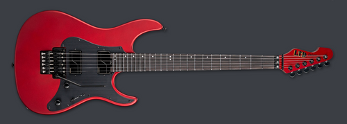 PRE-ORDER - 2026 LTD DELUXE SN-1000FR HH GUITAR /  CANDY APPLE RED SATIN