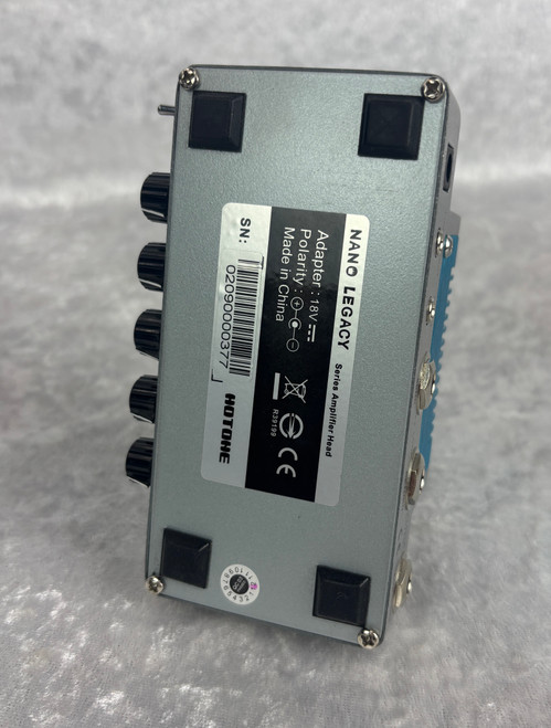 Hotone Nano Legacy Captain Sunset mini guitar amp head + power supply