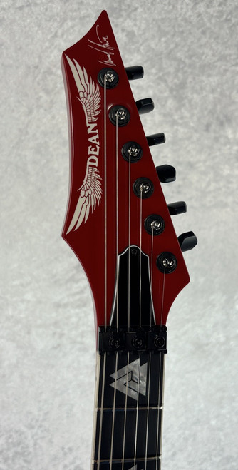 USA DEAN Michael Amott Wraith Floyd Rose Blood Red Black Bevels