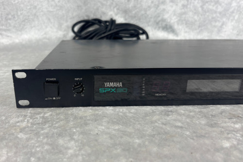 Yamaha SPX90 SPX 90 digital sound processor rack mount unit w/ box and manuals