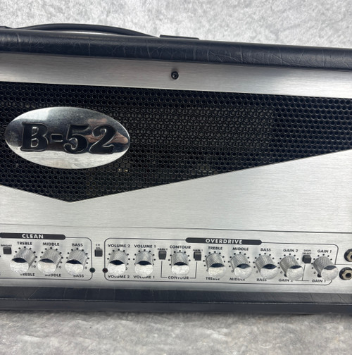 B-52 AT-100 all tube amp head with footswitch (brand new tubes) AT100