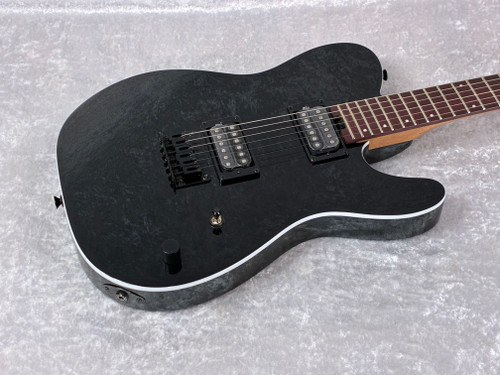IN-STOCK - CHARVEL STANDARD SERIES TELE STYLE 2 SD2 HH  HT / GLOSS BLACK