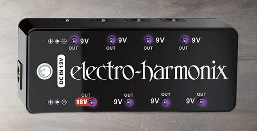 EHX ELECTRO-HARMONIX S8 MULTI-OUTPUT POWER SUPPLY  PEDAL + FREE PATCH CABLE