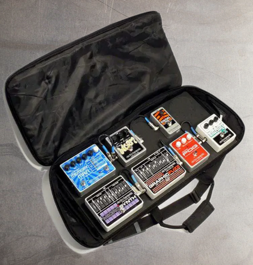 EHX ELECTRO-HARMONIX LIGHTWEIGHT PEDALBOARD BAG + FREE PATCH CABLE