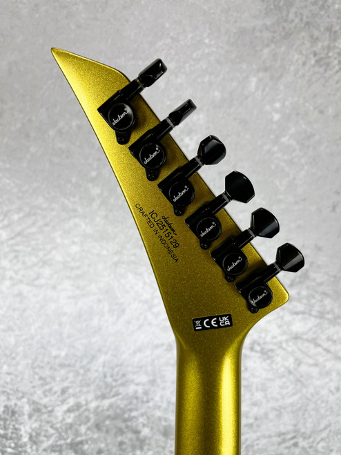 IN-STOCK! JACKSON X SERIES SOLOIST SLXDX  GUITAR / GOLD BULLION