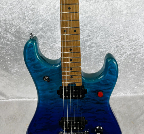 IN-STOCK - EVH 5150 SERIES GUITAR DELUXE QUILTED MAPLE / PACIFIC DRIFT