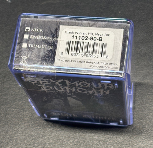 NEW! Seymour Duncan Black Winter Neck Humbucker Pickup