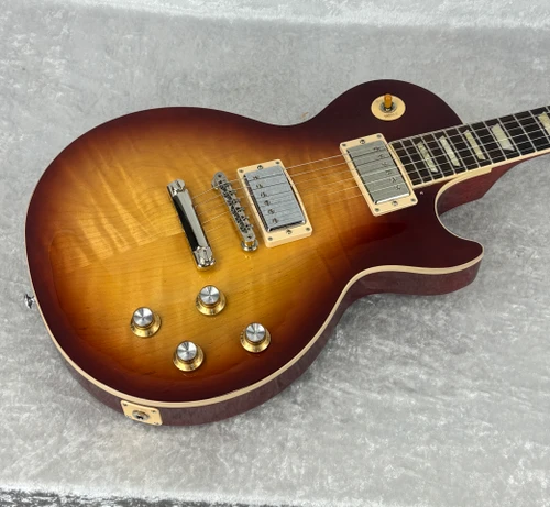 2020 USA Gibson Les Paul Standard 60's electric guitar in Iced Tea Burst w/ case