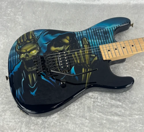 USA 2006 Charvel Custom Shop The TollKeeper Extreme guitar with Mike Learn Paint