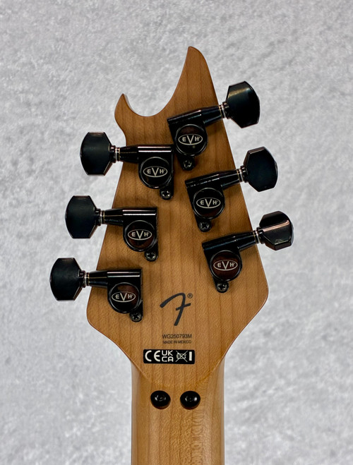 IN-STOCK! EVH WOLFGANG SPECIAL GUITAR BAKED MAPLE / EBONY BOARD - CAUTION YELLOW