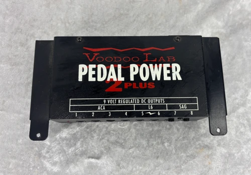 Voodoo Lab Pedal Power 2 Plus with cables and mounting bracket