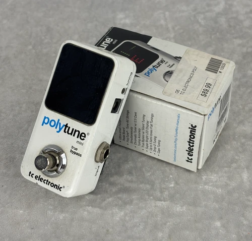 TC Electronic Polytune mini tuner tuning pedal