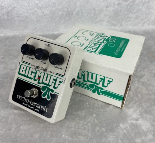 EHX Electro-Harmonix Big Muff Pi with Tone Wicker Fuzz Pedal