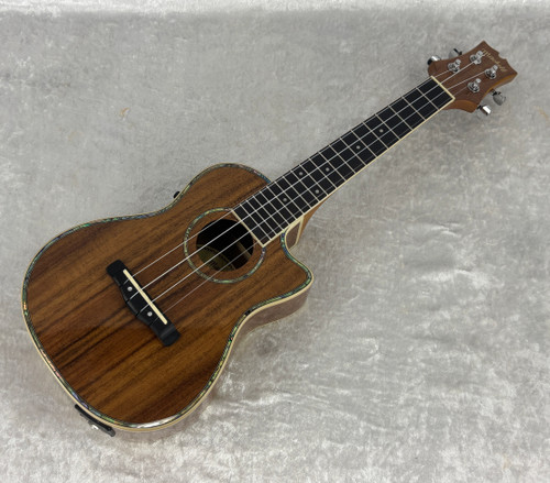 Mitchell MU100CE Acoustic-Electric Concert Ukulele Natural