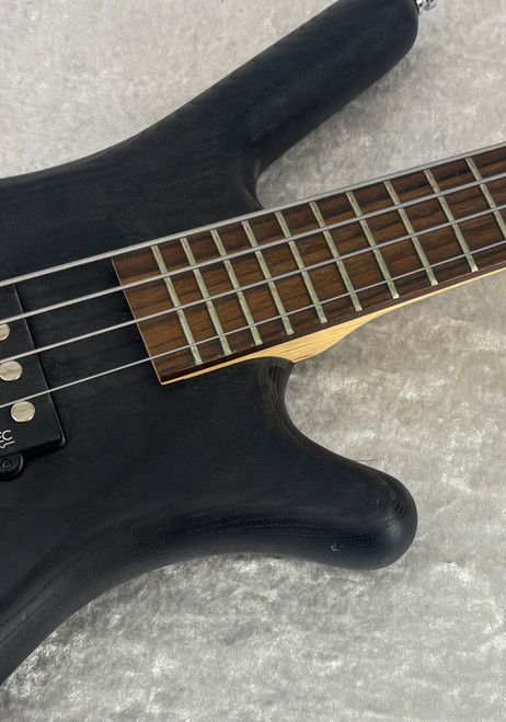 Warwick Rockbass Corvette $$ 4 string electric bass guitar in Nirvana black stai