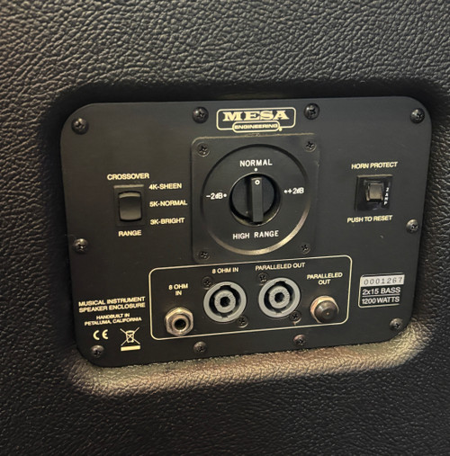 USA Mesa Boogie 2x15 Powerhouse Bass Cabinet