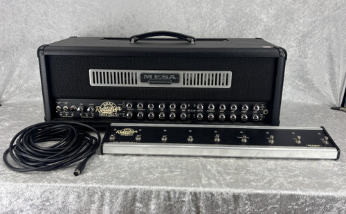 USA Mesa Boogie Dual Rectifier Road King II all tube guitar amp head + footswitc