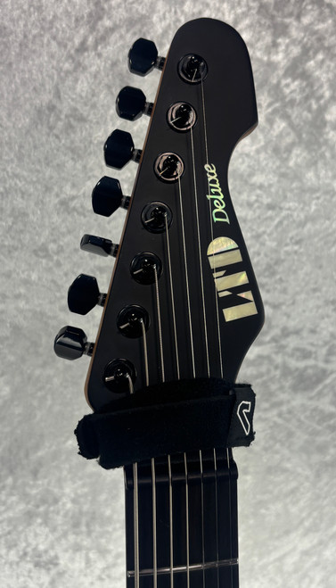 LTD Deluxe SN-1007B BARITONE GUITAR IN BLACK STAIN
