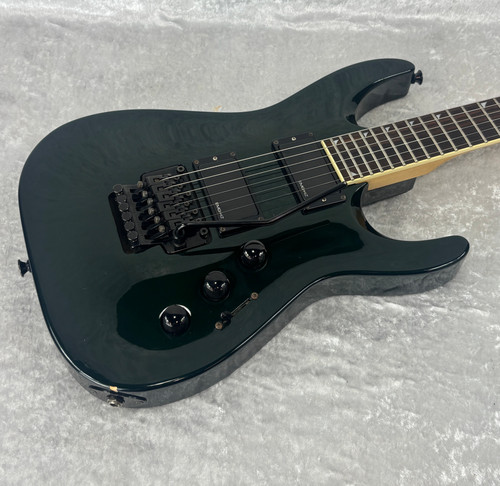 Jackson DKMG Dinky electric guitar in dark forest green MIJ made in Japan