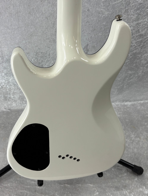 Ibanez SZ320EX electric guitar in gloss white finish with case