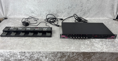 ART SGX LT rack unit and MIDI Buddy MP128 floorboard