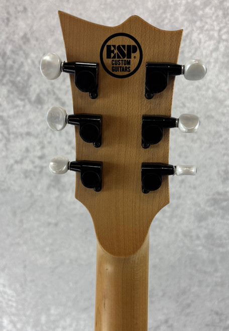 Mid 90's ESP Custom Shop Eclipse electric guitar in gold with case MIJ