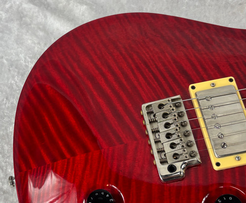 2004 USA Paul Reed Smith PRS Custom 22 in Ruby Red with Chevron 10 Top w/ case Dragon II
