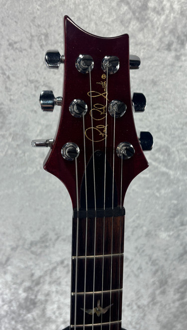 2004 USA Paul Reed Smith PRS Custom 22 in Ruby Red with Chevron 10 Top w/ case Dragon II
