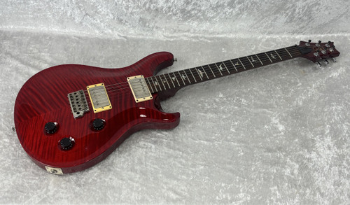 2004 USA Paul Reed Smith PRS Custom 22 in Ruby Red with Chevron 10 Top w/ case Dragon II