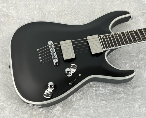 LTD MH-1000NT GUITAR BOLD BINDING/ BLACK SATIN