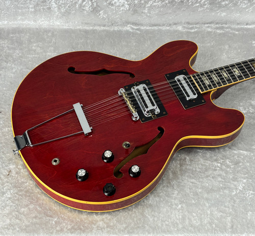 Vintage 1967 Gibson ES-335-12 ES-335-TDC-12 12 string guitar in red w/ case