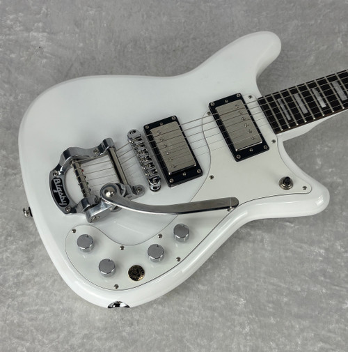 Epiphone Wilshire Custom Shop LTD guitar w/ Bigsby in white finish