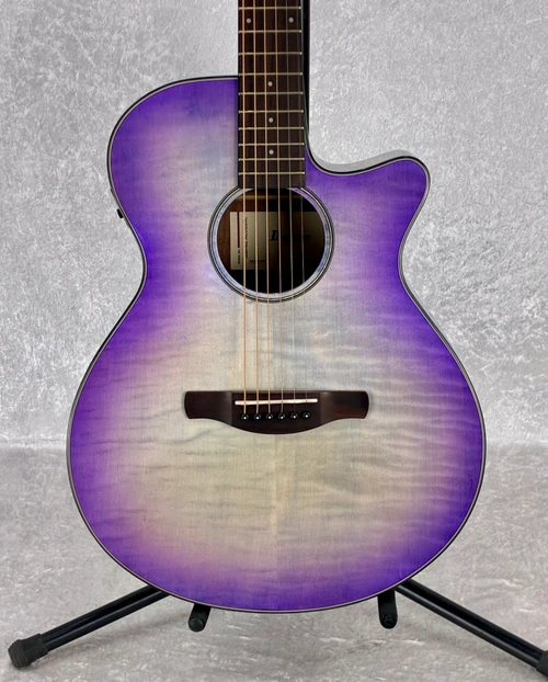 IN-STOCK! Ibanez AEG70 acoustic electric guitar in Purple Iris Burst