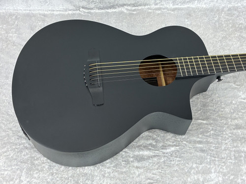 Ibanez AEWC621 Cutaway Acoustic-Electric Guitar / Black Out finish