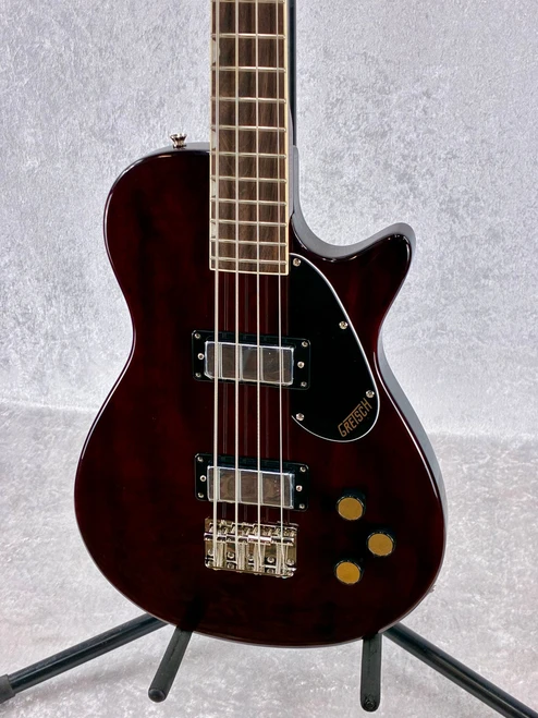 GRETSCH STREAMLINER JET CLUB SHORT SCALE BASS SINGLE-CUT / WALNUT STAIN