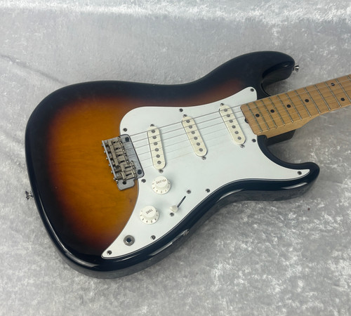 1980's MIJ Squier Bullet by Fender electric guitar in sunburst