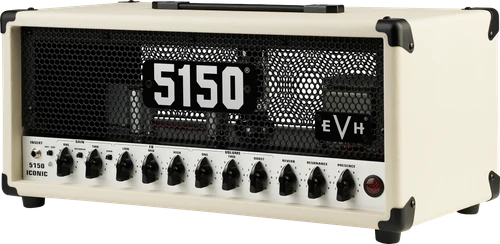 NEW* EVH 5150 ICONIC SERIES 15 WATT 6L6 TUBE AMPLIFIER HEAD IN IVORY