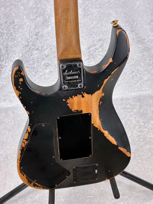 SPECIAL-ORDER! 2026 MIM JACKSON CUSTOM SHOP PHIL COLLEN / PC1-E  \ WORN BLACK