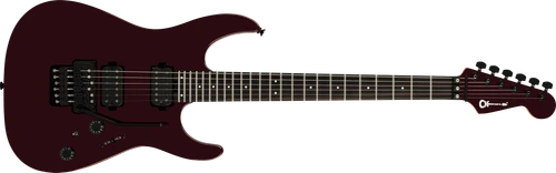 SPECIAL-ORDER! CHARVEL PRO-MOD PLUS DK24 HH HT EBONY CRIMSON ECLIPSE