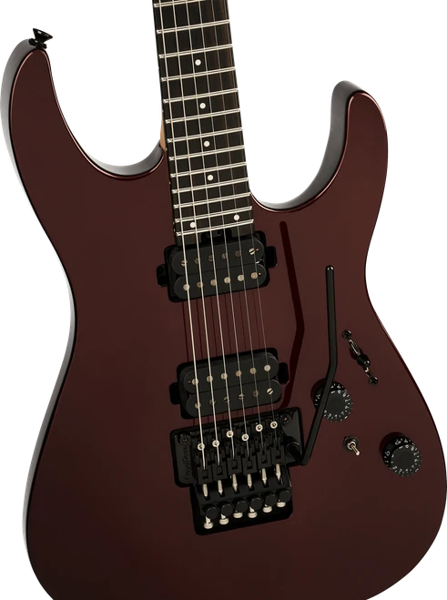 SPECIAL-ORDER! CHARVEL PRO-MOD PLUS DK24 HH HT EBONY CRIMSON ECLIPSE