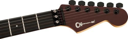SPECIAL-ORDER! CHARVEL PRO-MOD PLUS DK24 HH HT EBONY CRIMSON ECLIPSE