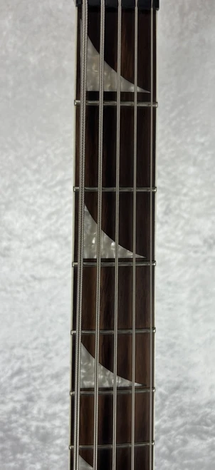 Jackson JS Concert 5 string bass guitar in transparent black finish