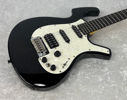 Parker P-38 electric guitar in black finish