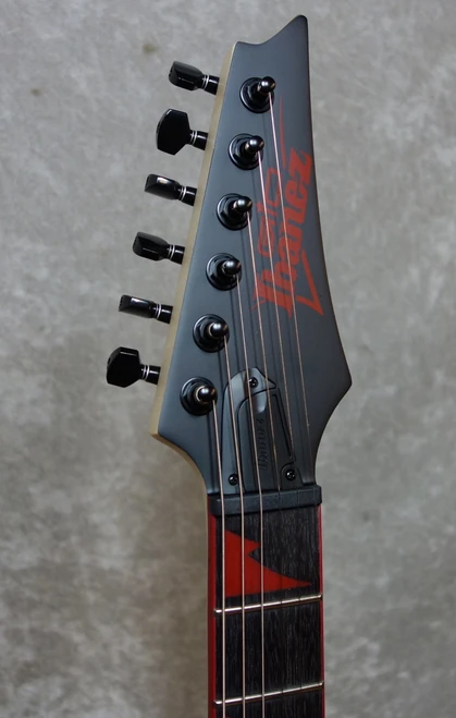 Ibanez Gio GRG131DX RG SERIES Electric Guitar Black Flat Red