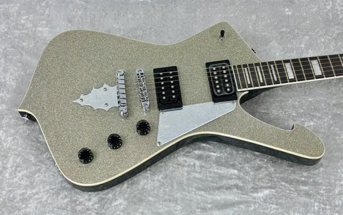 Ibanez PS60 Paul Stanley Signature ICEMAN  Silver Sparkle